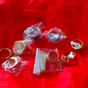 Men's rings lot
